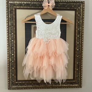 Flower girl dress - THE ALANNA DRESS - PINK